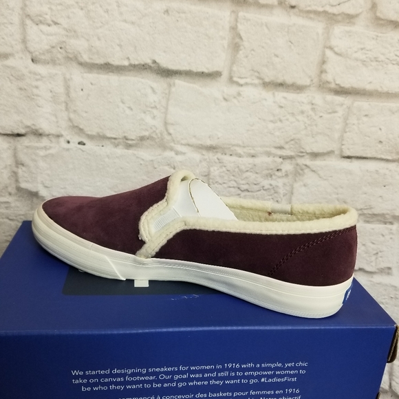 Keds Double Decker Suede Sneaker Shoes Sz 8.5 - Picture 4 of 7